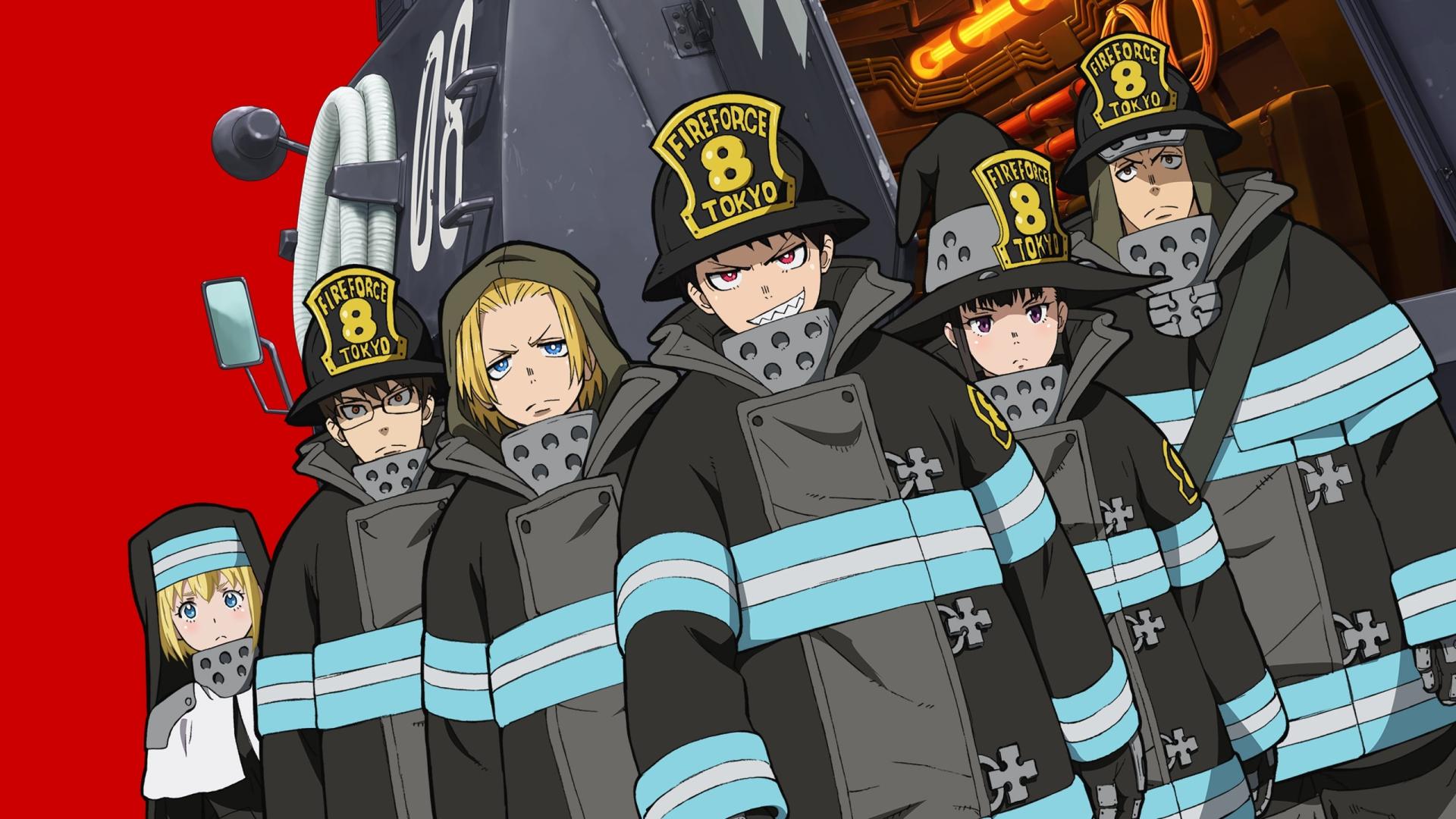 دانلود انیمه Fire Force