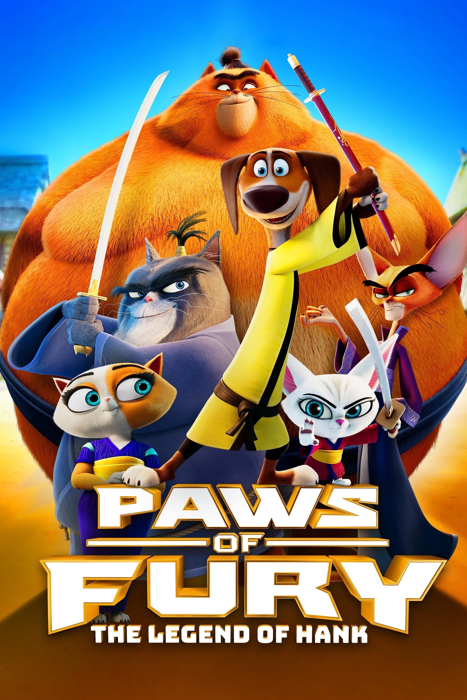 دانلود انیمیشن Paws of Fury: The Legend of Hank 2022