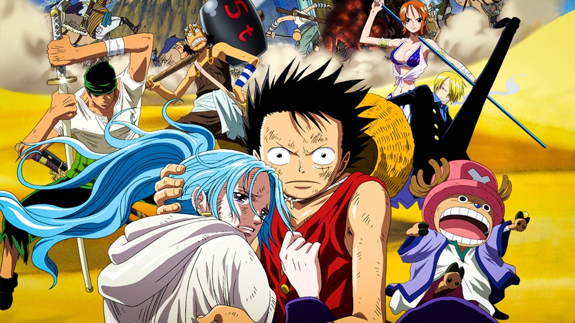 دانلود انیمه One Piece: Episode of Alabasta – The Desert Princess and the Pirates 2007