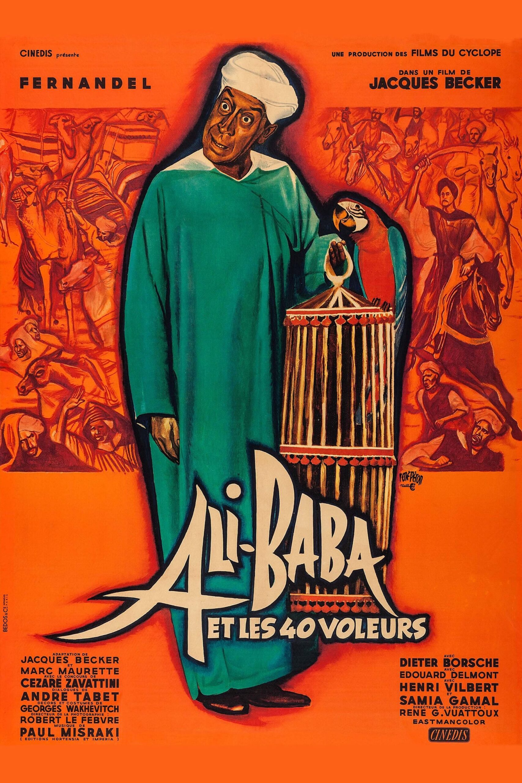 دانلود فیلم Ali Baba and the Forty Thieves 1954