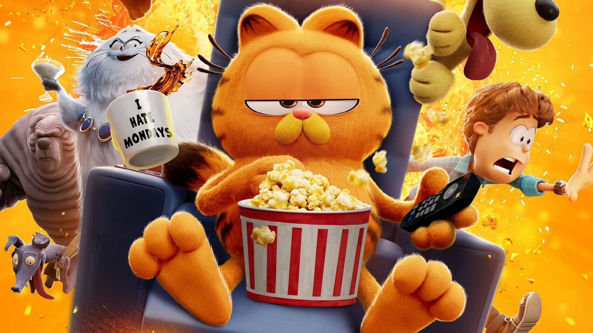 دانلود انیمیشن The Garfield Movie 2024